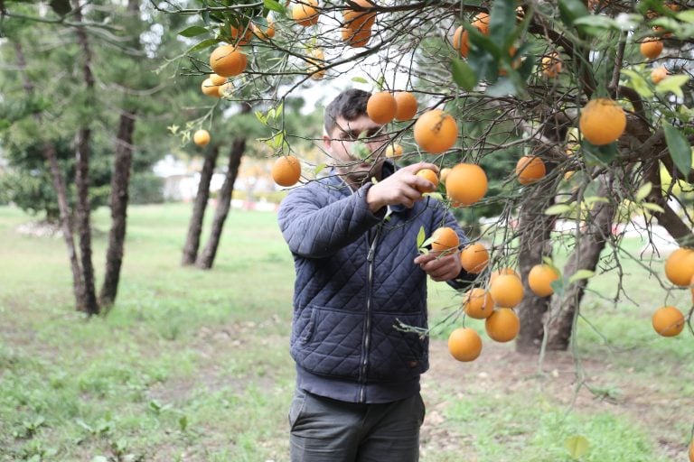 AKSU BELEDİYESİ’NDEN ÖĞRENCİLERE PORTAKAL SUYU VE TÜRK BAYRAĞI SÜRPRİZİ