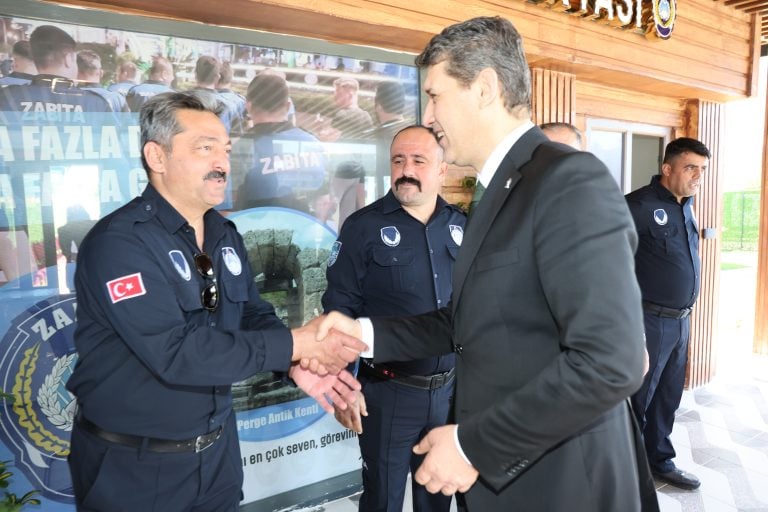 AKSU BELEDİYESİ’NDEN KEMERAĞZI’NA ZABITA HİZMET NOKTASI