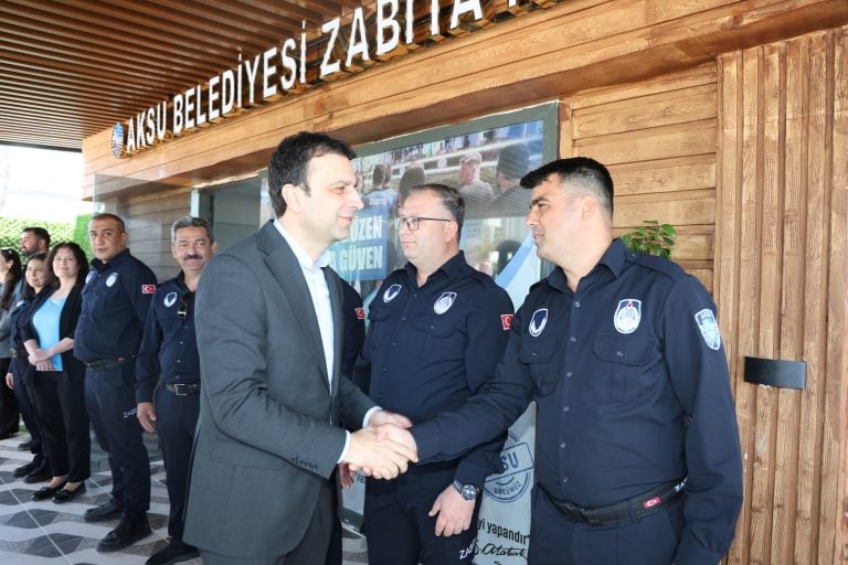 AKSU BELEDİYESİ’NDEN KEMERAĞZI’NA ZABITA HİZMET NOKTASI