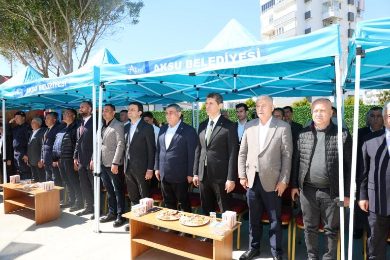 AKSU BELEDİYESİ’NDEN KEMERAĞZI’NA ZABITA HİZMET NOKTASI