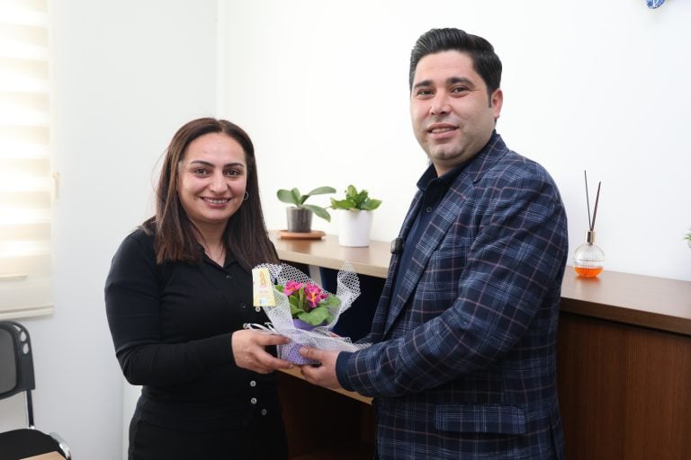 BAŞKAN YILDIRIM’DAN KADIN PERSONELE 8 MART JESTİ