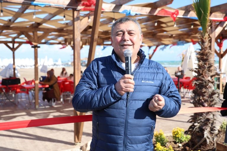 AKSU BELEDİYESİ HUZUR PLAJI HİZMETE AÇILDI