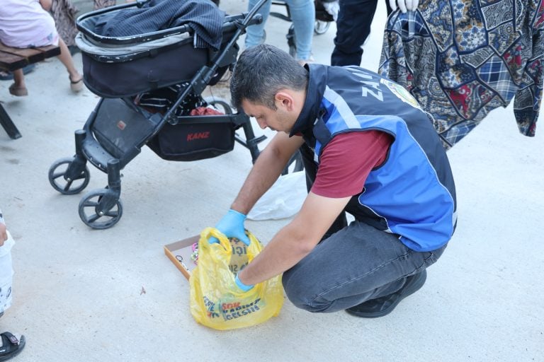 AKSU’DA ZABITA EKİPLERİNDEN DİLENCİ DENETİMİ