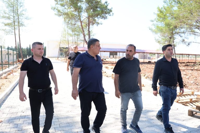 BAŞKAN İSA YILDIRIM SAHADA AKSUYU GELECEĞE HAZIRLIYORUZ
