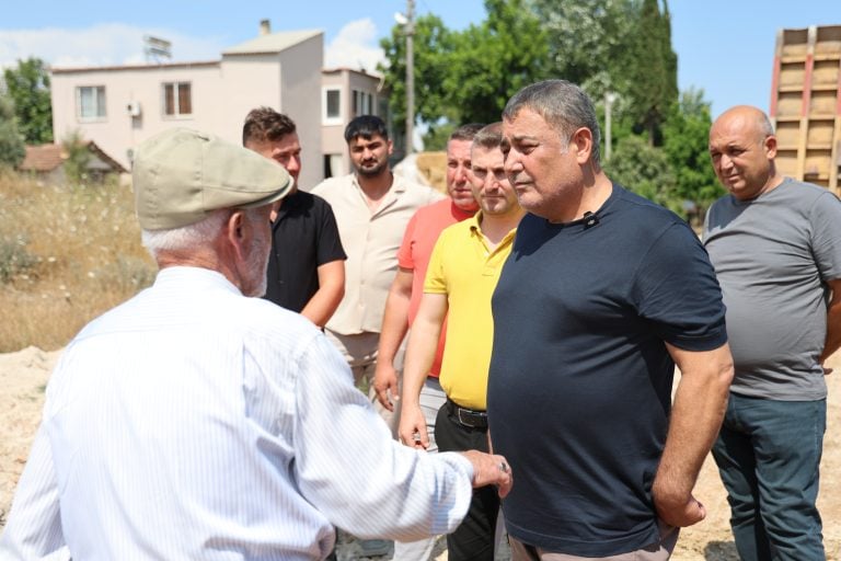 BAŞKAN İSA YILDIRIM SAHADA AKSUYU GELECEĞE HAZIRLIYORUZ