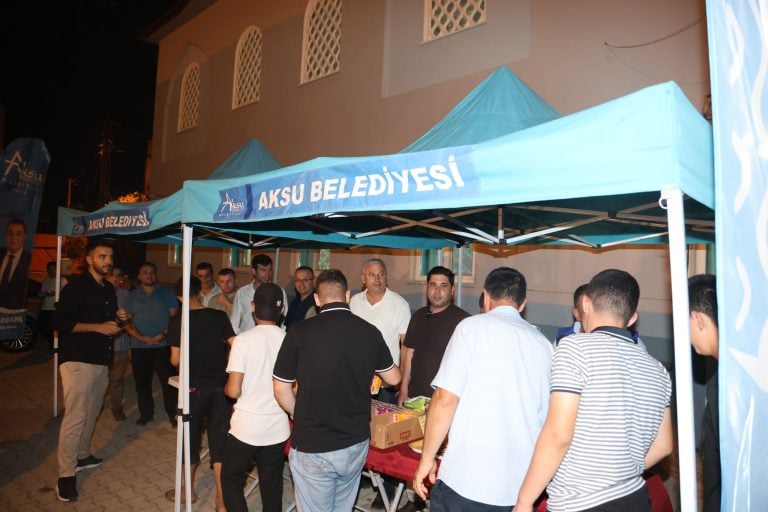 AKSU DA MEVLİD KANDİLİ FETTAHLI MAHALLESİNDE KUTLANDI