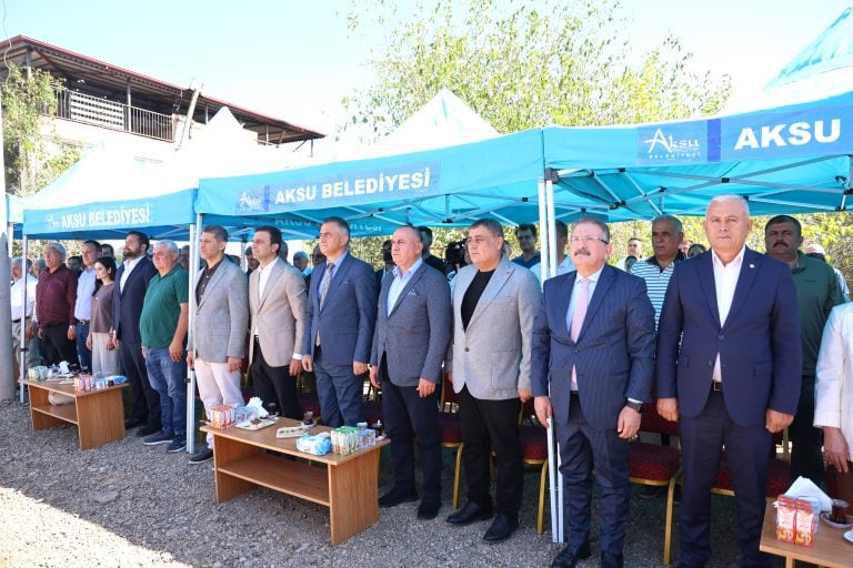 AKSU FATMA-ŞEVKET YÜKSEL AİLE SAĞLIĞI MERKEZİ’NİN TEMELİ ATILDI