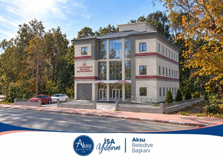 Aksu Belediyesi’nden Çalkaya Mahallesi’ne Yeni Sağlık Tesisi